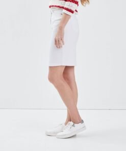 Jupe droite blanche gauche